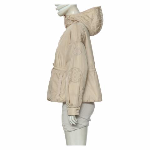 Sell Moncler Meretz Short Parka Jacket - Beige | HuntStreet.com